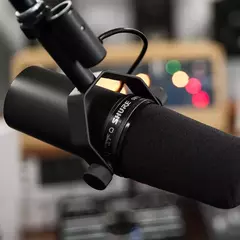 Imagen de MICRÓFONO DINÁMICO SHURE SM7B DE ESTUDIO PODCAST COLOR NEGRO