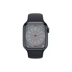 APPLE WATCH SERIES 8 GPS 41 MM MIDNIGHT ALUMINUM CASE SPORT BAND - comprar online