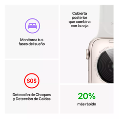Imagen de APPLE WATCH SE GPS + CELULAR 40MM MIDNIGHT ALUMINUM CASE WITH MIDNIGHT SPORT BAND (2.ª GEN)