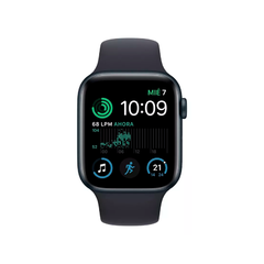 APPLE WATCH SE GPS 44MM MIDNIGHT ALUMINUM CASE WITH MIDNIGHT SPORT BAND (2.ª GEN) - comprar online