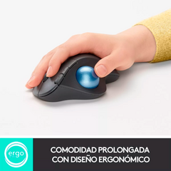MOUSE LOGITECH ERGO M575 - GRIS
