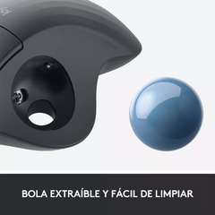 MOUSE LOGITECH ERGO M575 - GRIS - Flux Solutions