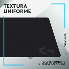 MOUSE PAD LOGITECH GAMING G640 SERIE G - NEGRO - tienda online