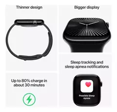 Imagen de APPLE WATCH SERIES 10 42MM ROSE GOLD AL PLUM GPS ONE SZE