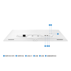 MONITOR SAMSUNG M7OB BLANCO - Flux Solutions