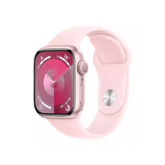 APPLE WATCH SERIES 9 41MM GPS PINK SPORT BAND PINK - S/M