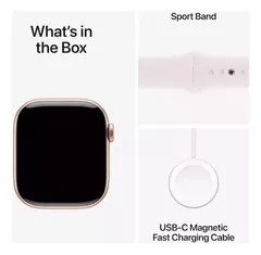 APPLE WATCH SERIES 10 GPS 42MM CAJA ALUMINIO ROSE GOLD S/M - Flux Solutions