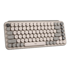 TECLADO BLUETOOTH INALÁMBRICO MECÁNICO LOGITECH POP KEYS C/EMOJIS MIST USB - MAC - comprar online