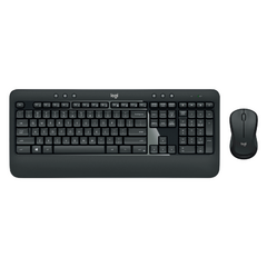 SET TECLADO Y MOUSE LOGITECH CORDLESS MK540 ESPAÑOL BLACK