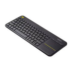 TECLADO INALÁMBRICO TOUCHPAD K400PLUS LOGITECH NEGRO ESPAÑOL en internet