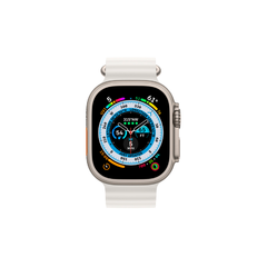 APPLE WATCH ULTRA GPS + CELULAR 49MM TITANIUM WHITE OCEAN BAND - ONE SIZE - comprar online
