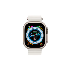 APPLE WATCH ULTRA GPS + CELULAR 49MM TITANIUM WHITE OCEAN BAND - ONE SIZE - comprar online