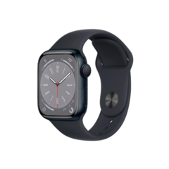 APPLE WATCH SERIES 8 GPS 41MM MIDNIGHT ALUMINUM CASE WITH MIDNIGHT SPORT BAND