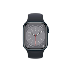 APPLE WATCH SERIES 8 GPS 41MM MIDNIGHT ALUMINUM CASE WITH MIDNIGHT SPORT BAND en internet