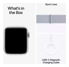 Imagen de APPLE WATCH SE 2DA GEN 40MM SILVER AL BLUE CLOUD A2722