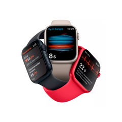 APPLE WATCH SERIES 8 GPS 41MM STARLIGHT ALUMINUM CASE WITH STARLIGHT SPORT BAND