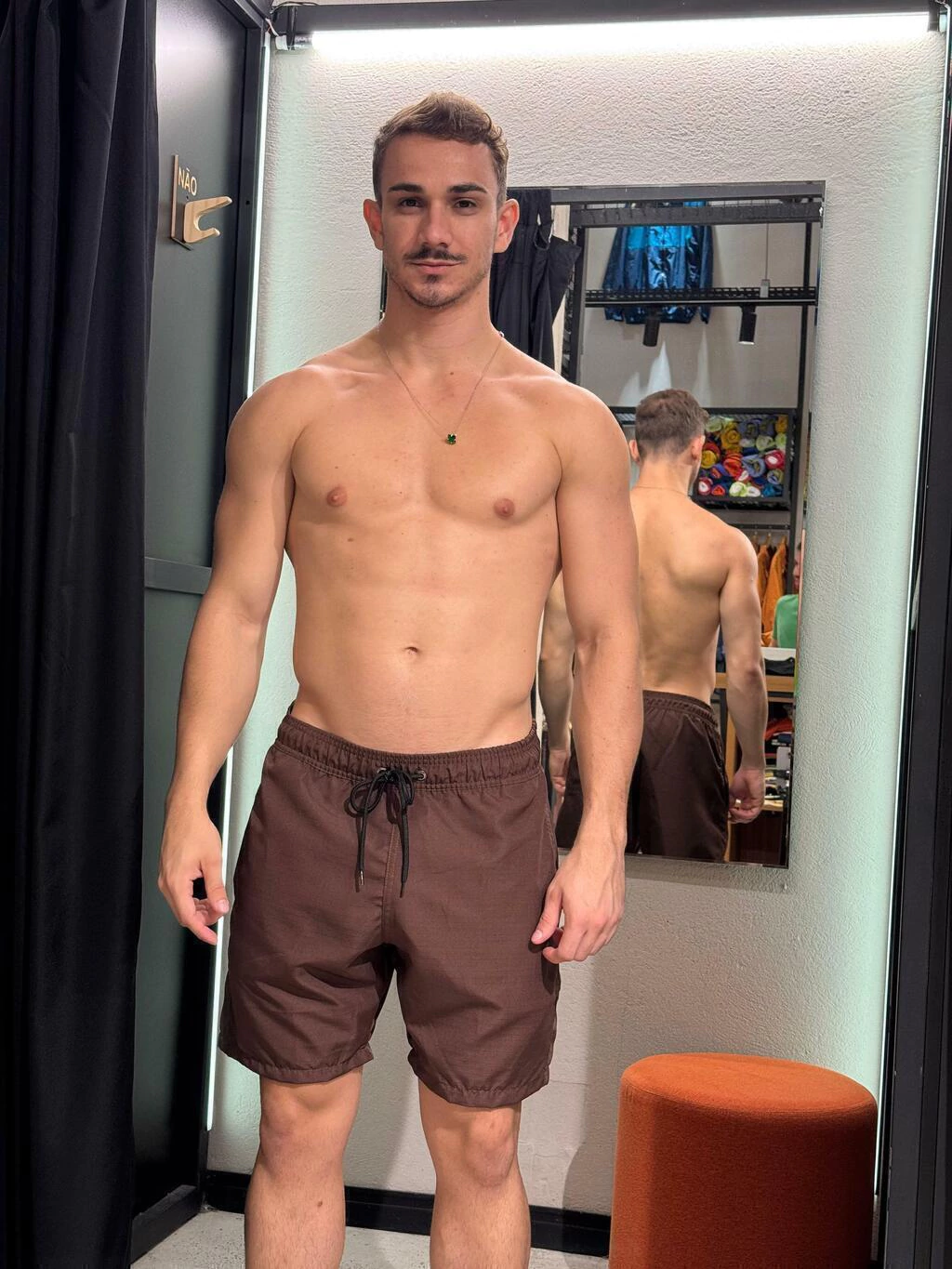 Short Lemon Ripstop chocolate