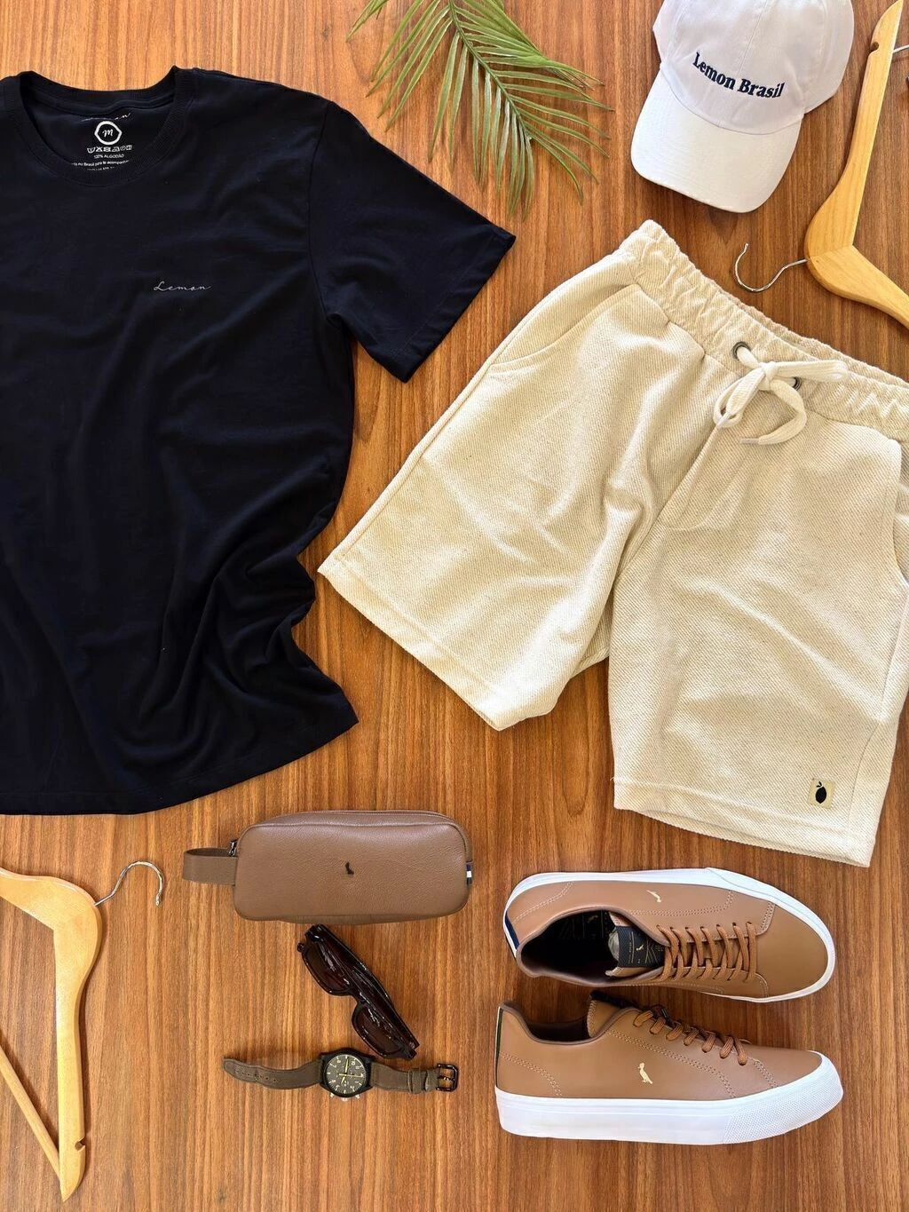 T-shirt Lemon Básica Alto Relevo Preta