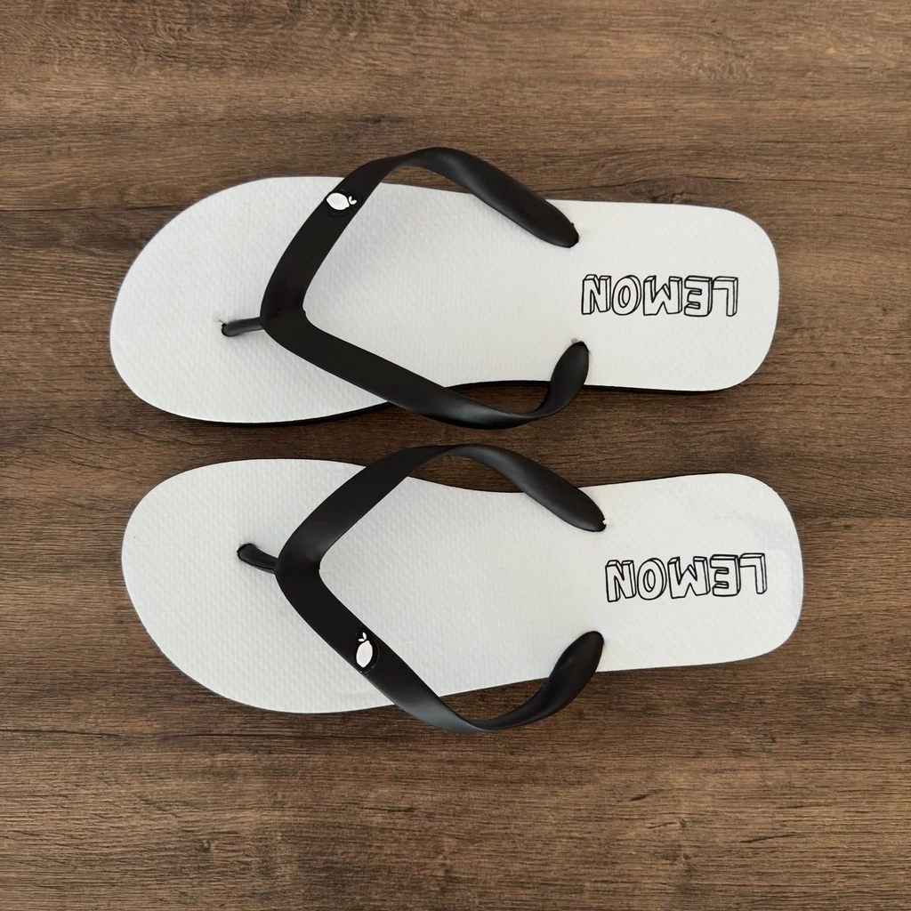 Chinelo Lemon branco