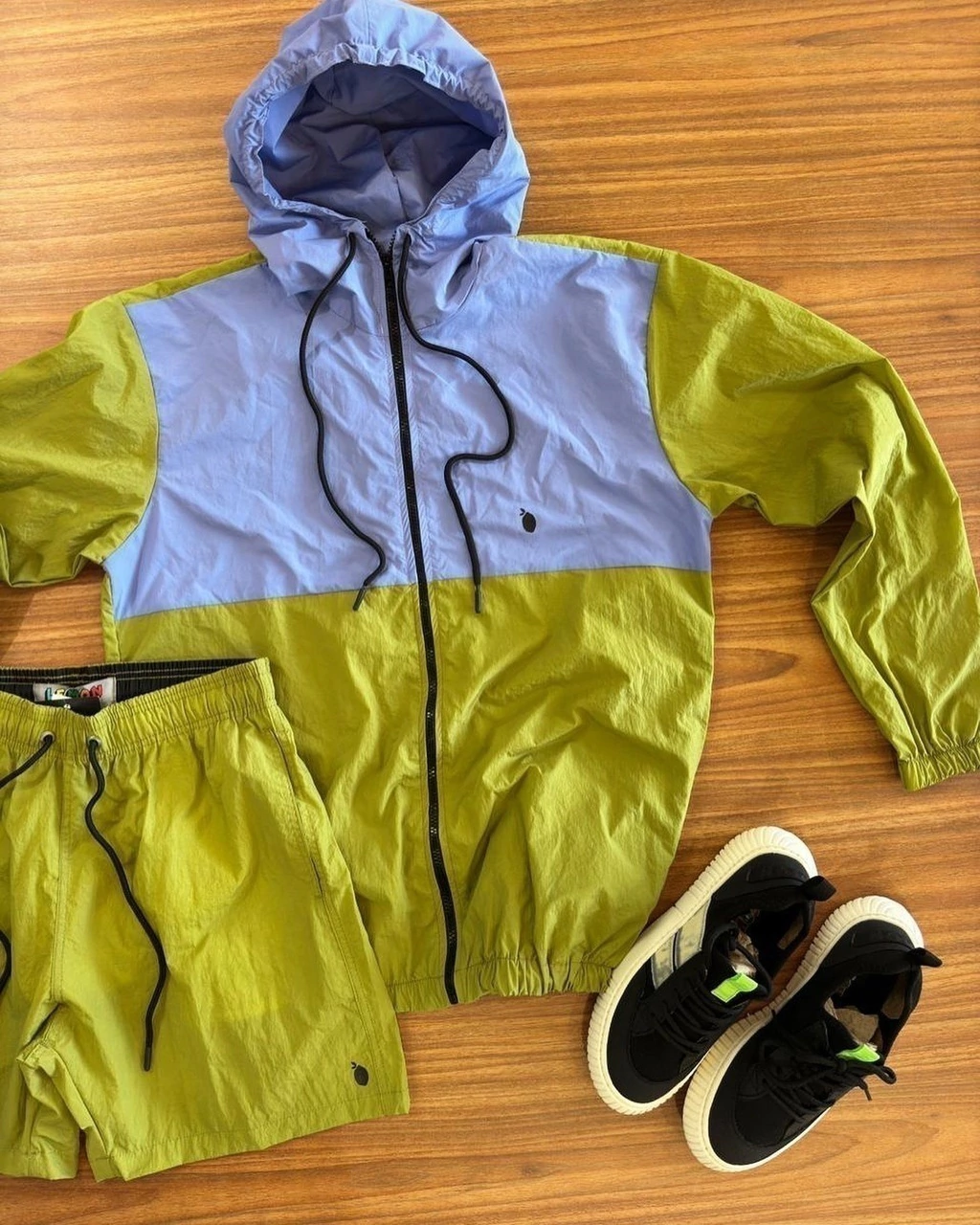 Corta vento Lemon Brasil Lilas/oliva