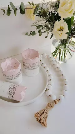 Bases con piedras resinadas - Petrabuona Concreto