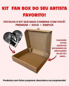 KIT FAN BOX MICHAEL JACKSON - ITENS VARIADOS (SURPRESA)
