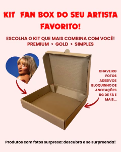 KIT FAN BOX SABRINA CARPENTER - ITENS VARIADOS (SURPRESA)