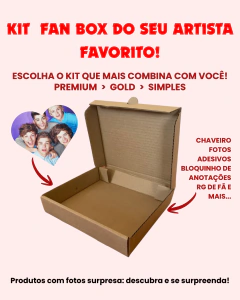 KIT FAN BOX ONE DIRECTION - ITENS VARIADOS (SURPRESA)
