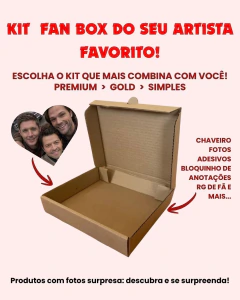 KIT FAN BOX SUPERNATURAL - ITENS VARIADOS (SURPRESA)