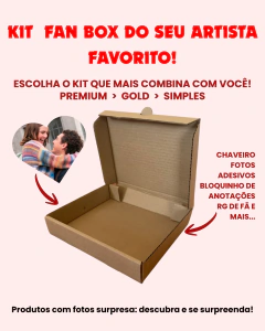 KIT FAN BOX OFF CAMPUS - ITENS VARIADOS (SURPRESA)