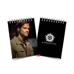 Bloquinho de Anotações Supernatural - 100 folhas A6 11x16cm - SR Store