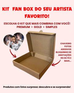 KIT FAN BOX NEYMAR JR - ITENS VARIADOS (SURPRESA)