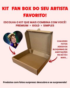 KIT FAN BOX LUAN SANTANA - ITENS VARIADOS (SURPRESA)