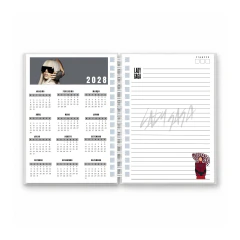 Caderno e Agenda Lady Gaga Personalizado - 2027/2028 - loja online