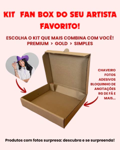 KIT FAN BOX ANA CASTELA BOIADEIRA - ITENS VARIADOS (SURPRESA)