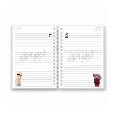 Imagem do Caderno e Agenda Lady Gaga Personalizado - 2027/2028