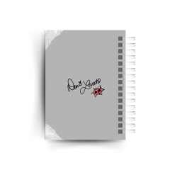 Caderno e Agenda Demi Lovato Personalizado - 2027/2028 A5