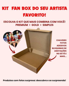KIT FAN BOX MENINAS MALVADAS - ITENS VARIADOS (SURPRESA)