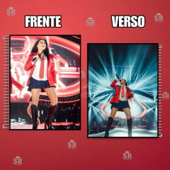 Imagem do Caderno Maite Perroni Lupita Rebelde RBD Personalizados A4