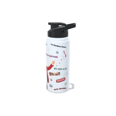 Squeeze Garrafa Christopher Uckermann Diego Bustamante RBD Rebelde Personalizada Alumínio -750ml - SR Store