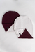 Beanie Reversible Bordó - tienda online