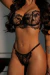 CONJUNTO MYSTIC - PRETO - Dona renda