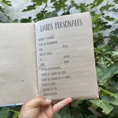 Cuaderno pediatrico personalizado - comprar online
