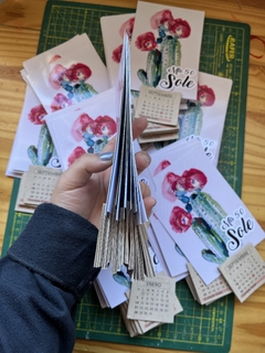 Calendario Personalizado 2024 - CON IMÁN - Malu Cuadernos