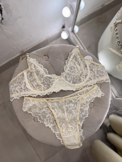 conjunto encaje vedetina - comprar online