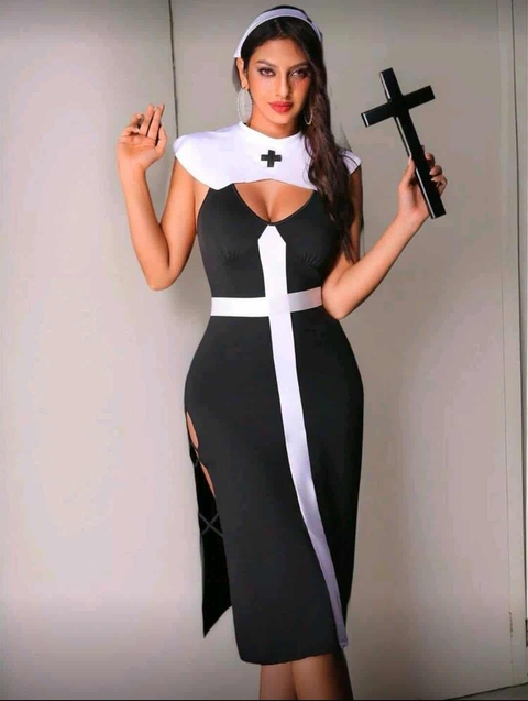 Monja Dress - SOBREPEDIDO DISFRAZ 17 OCTUBRE - comprar en línea