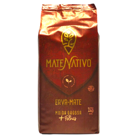 Erva Mate Nativa - Moída Grossa + Folha