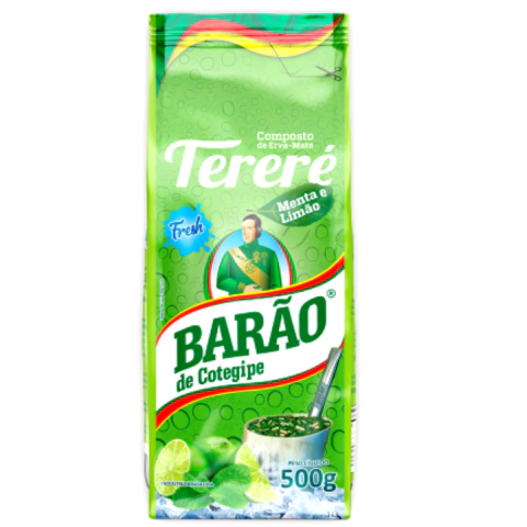 Erva Mate - Tereré - Barão Menta e Limão - 500gr