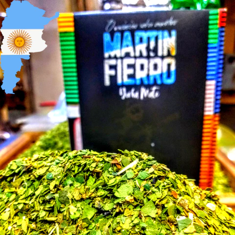 Erva Mate - Martin Fierro - 500gr - Pura Folha - A Vácuo