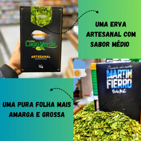 Combo - Cancheada + Pura Folha - Lago Verde - Martin Fierro